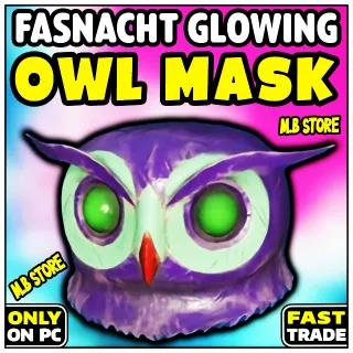 Glowing Owl mask