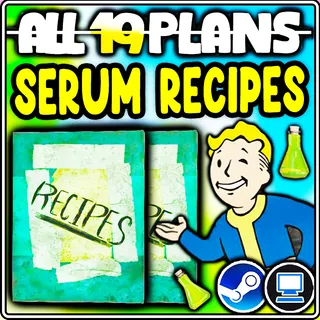 FALLOUT 76 SERUM RECIPES