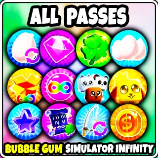 Bubble Gum Simulator ALL GAMEPASS
