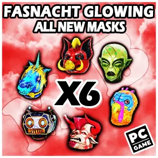 FASNACHT GLOWING MASK