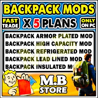 backpack mods all 5 plans 