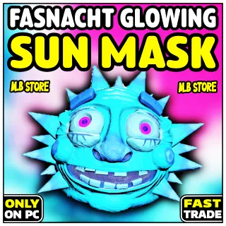 Glowing Sun mask