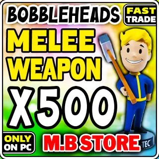 BOBBLEHEAD MELEE WEAPONS