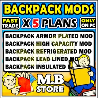 FALLOUT 76 BACKPACK MODS