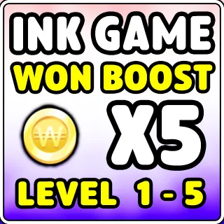 Ink Game X5 WON BOOST 