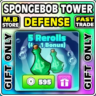 SpongeBob 5 Rerolls