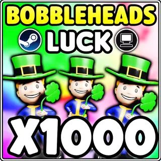 1K BOBBLEHEADS LUCK 