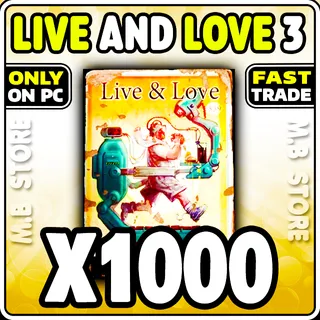 LIVE AND LOVE 3