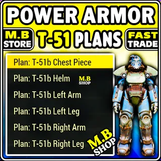 T-51 POWER ARMOR PLANS