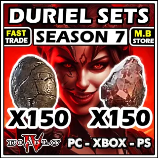 DIABLO 4 DURIEL SETS X150