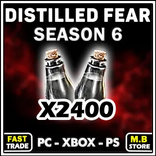 DIABLO 4 DISTILLED FEAR