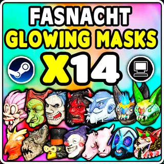 FASNACHT GLOWING MASK