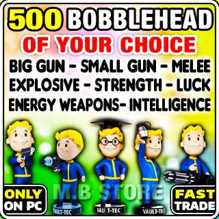 CHOOSE X500 BOBBLEHEADS 