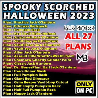 SPOOKY SCORCHRD & HALLOWEEN 2023