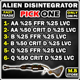 Alien Disintegrator