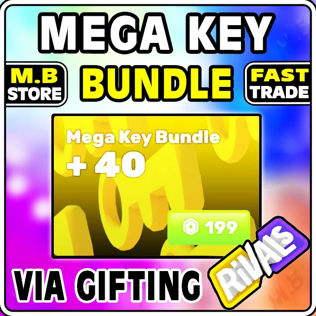 5000 Key Rival RIVALS MEGA KEY BUNDLE - Game Item - Gameflip