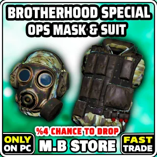 Brotherhood Special OPS SUIT & MASK