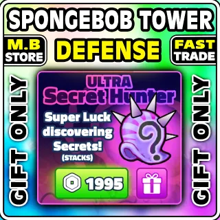 SpongeBob ULTRA SECRET HUNTER