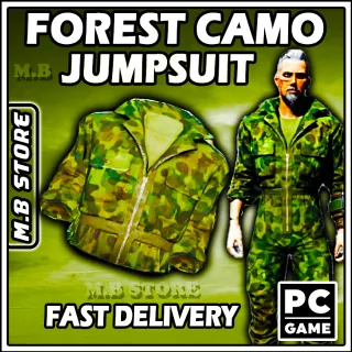 FOREST CAMO JUMPSUIT