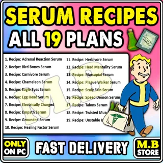 fallout 76 SERUM