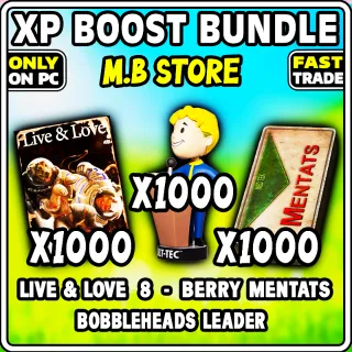 LEVEL BOOST BUNDLE X1000 OF EACH 