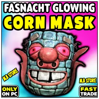 glowing corn cob MASK