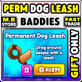BADDIES PERMANENT DOG LEASH