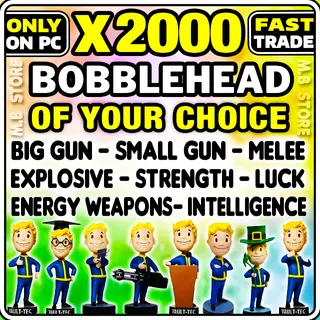 FALLOUT 76 bobbleheads