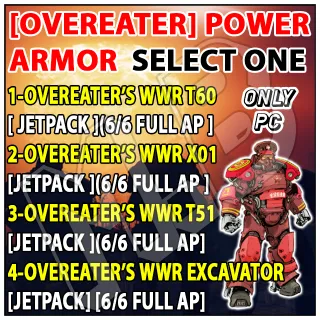 T60 / XO1/ EXCAVATOR SELECT ONE