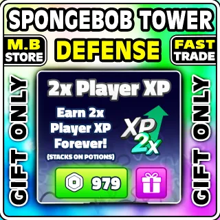 SpongeBob 2x Player XP