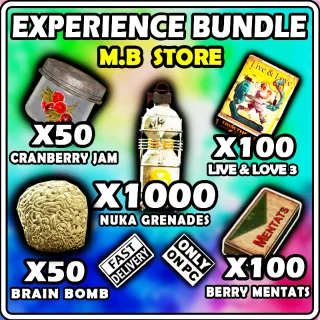 XP BUNDLE BRAIN BOMB / NUKA GRENADES