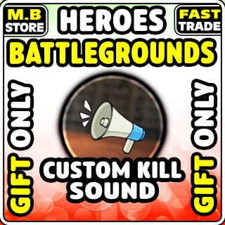 HB Custom Kill Sound