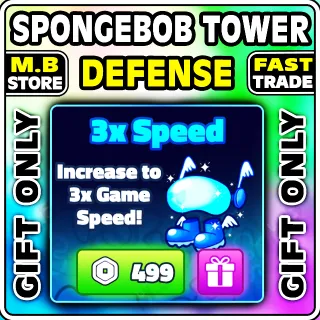 SpongeBob 3x Speed