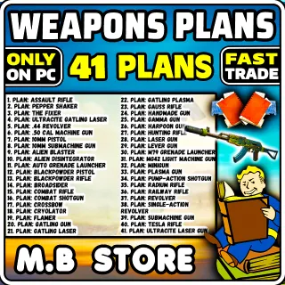 WEAPON PLANS