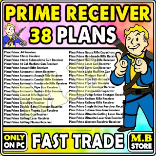 FALLOUT 76 PRIME RECEIVERS