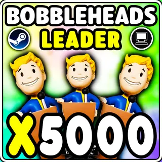 x5000 BOBBLEHEADES LEADER