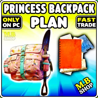 princess backpack plan