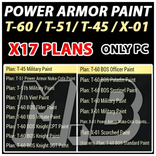 POWER ARMORS PAINT