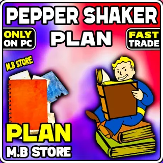 Pepper Shaker PLAN