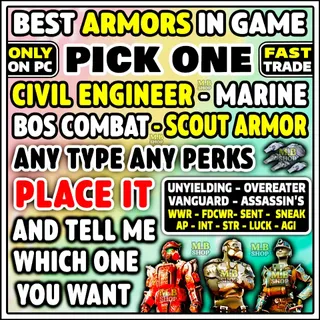 FALLOUT 76 Unyielding ARMOR