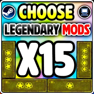 X15 LEGENDARY MOD OF UR CHOICE