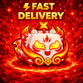 Physical Crimson Kitsune Fruit|Blox Fruits|Fast Delivery|