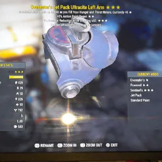 Legacy  Jet Pack  Ultracite  Left Arm