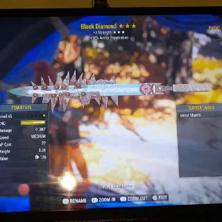 Black Diamond  Wepon  Legacy  U Only Get One