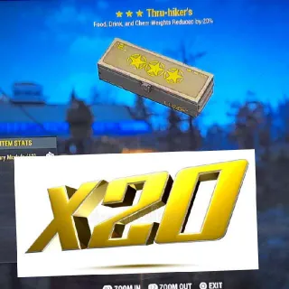 ( THRU-HIKERS MOD )  X20