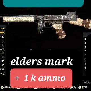 Prime Cursed Elders Mark  +  1k Ammo