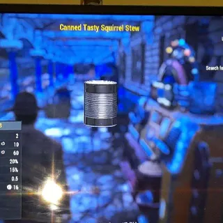 CANNED  squirrel stew  X100