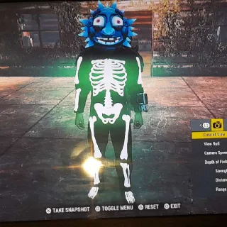 Glowing  Sun   +  Glowing Skull Outfit