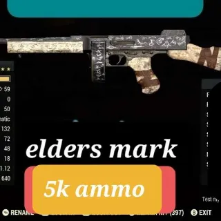 Prime Cursed Elders Mark     + 5k Ammo