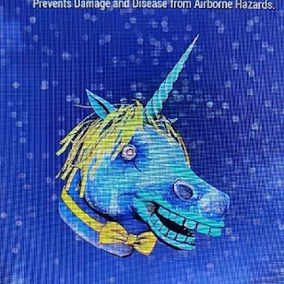 Glowing Unicorn Mask
